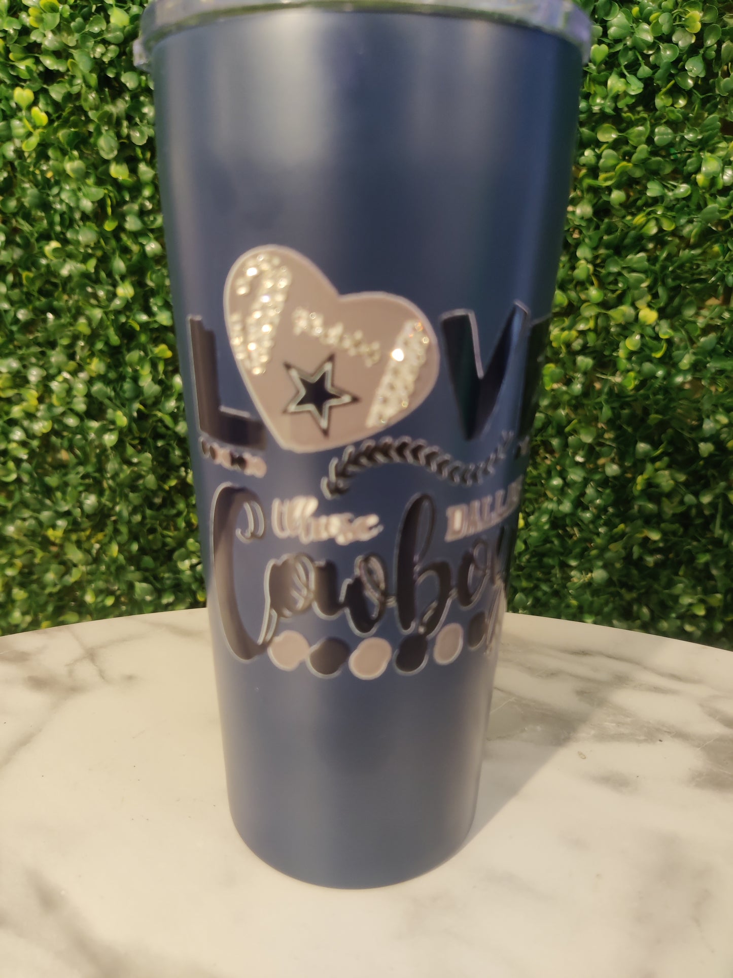 Dallas Cowboys Bling Hot/Cold Tumbler - 20oz