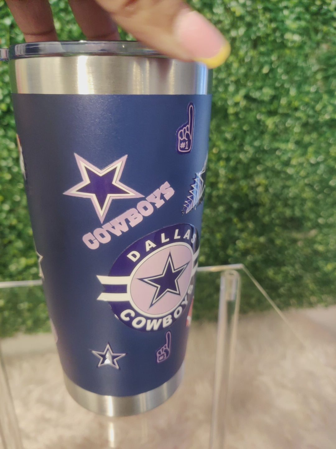Dallas Cowboys Double Wall Vacuum Insulated Travel Tumbler – 20 oz