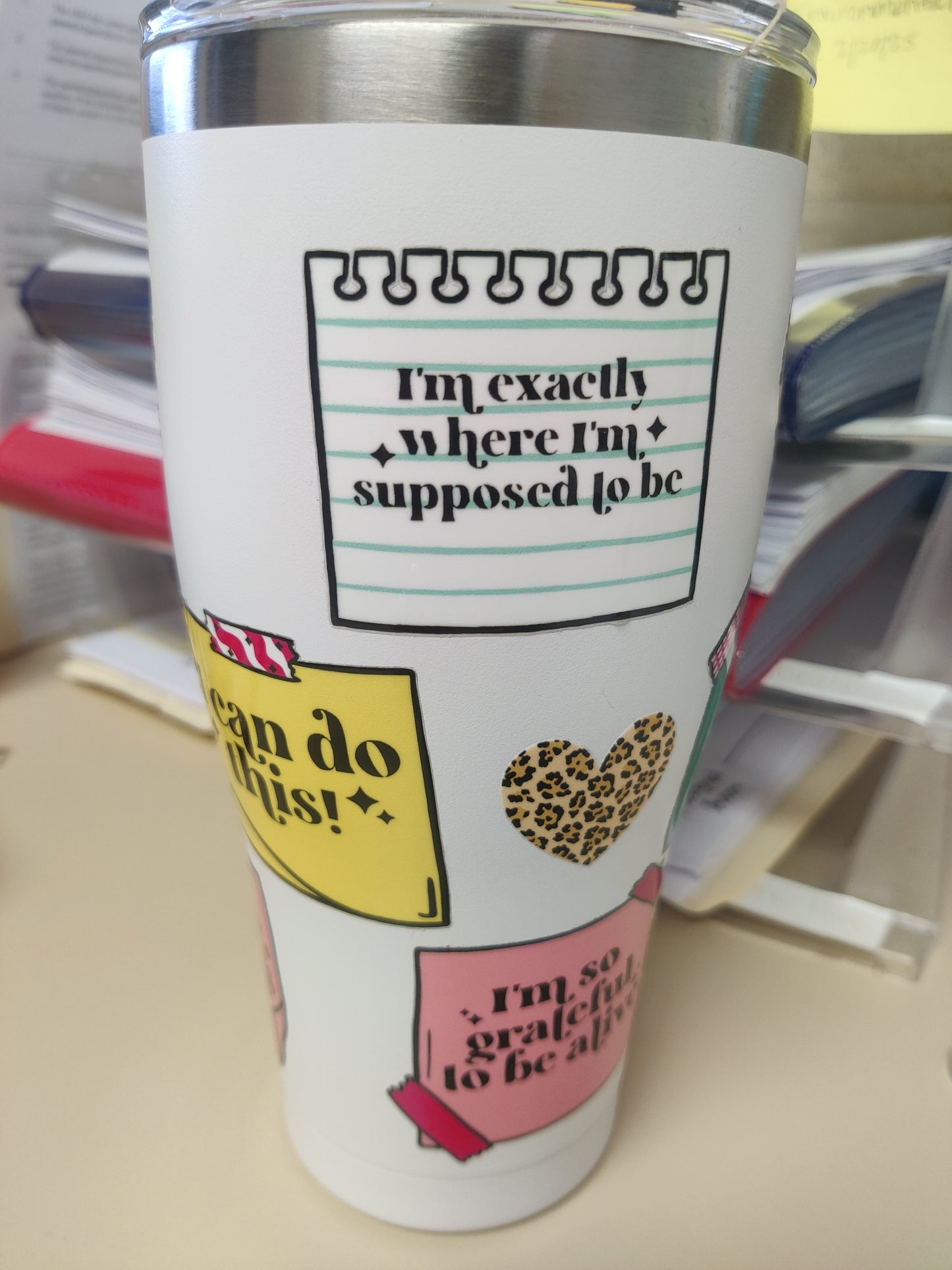 Affirmation Tumbler