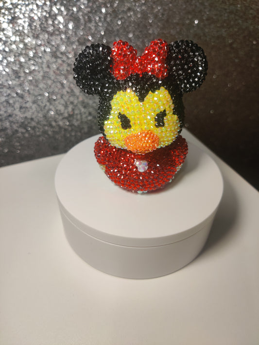 Rhinestone Minnie Duck