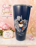 Dallas Cowboys Bling Hot/Cold Tumbler - 20oz