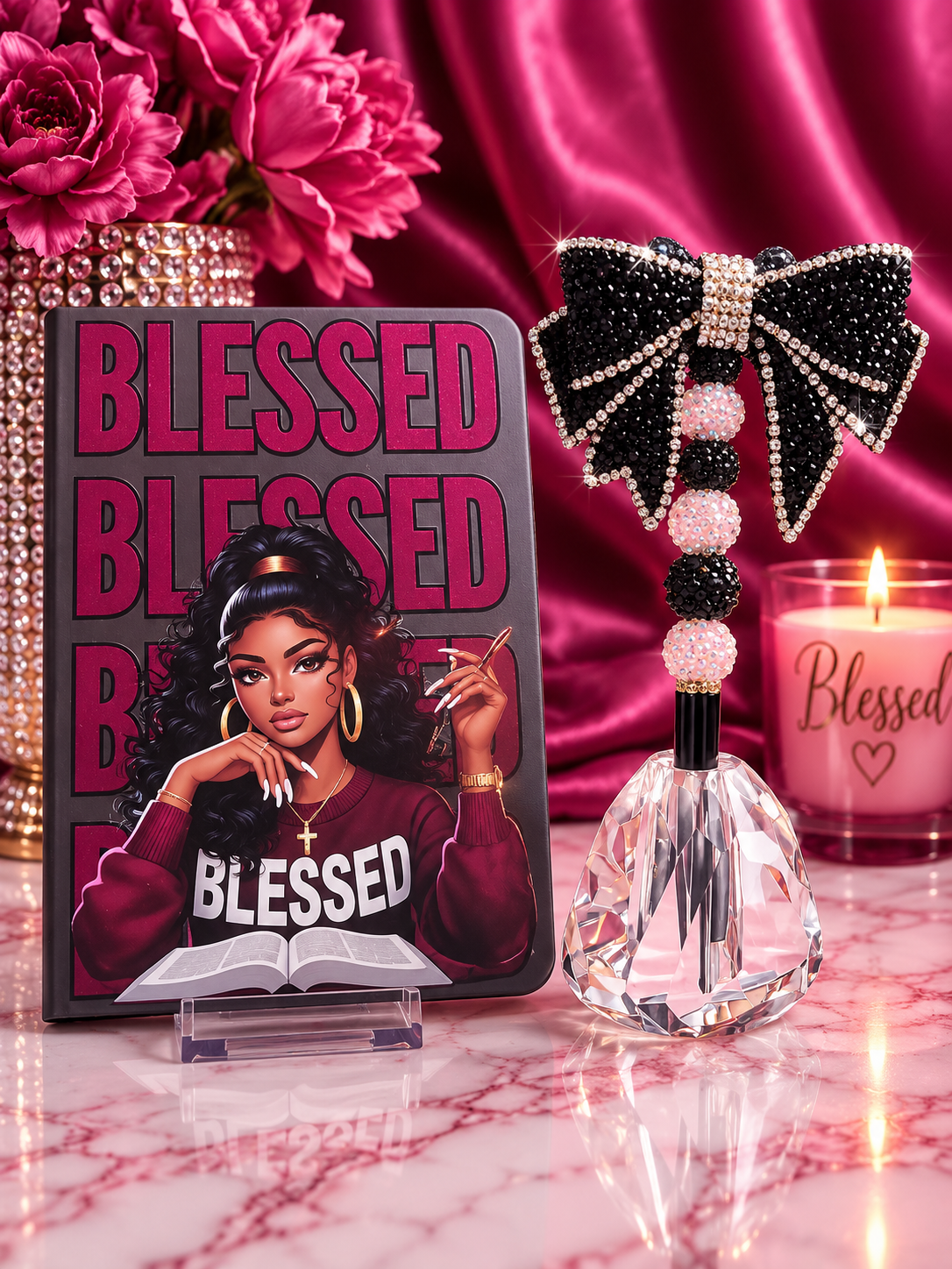 Blessed Fancy Pen/journal set