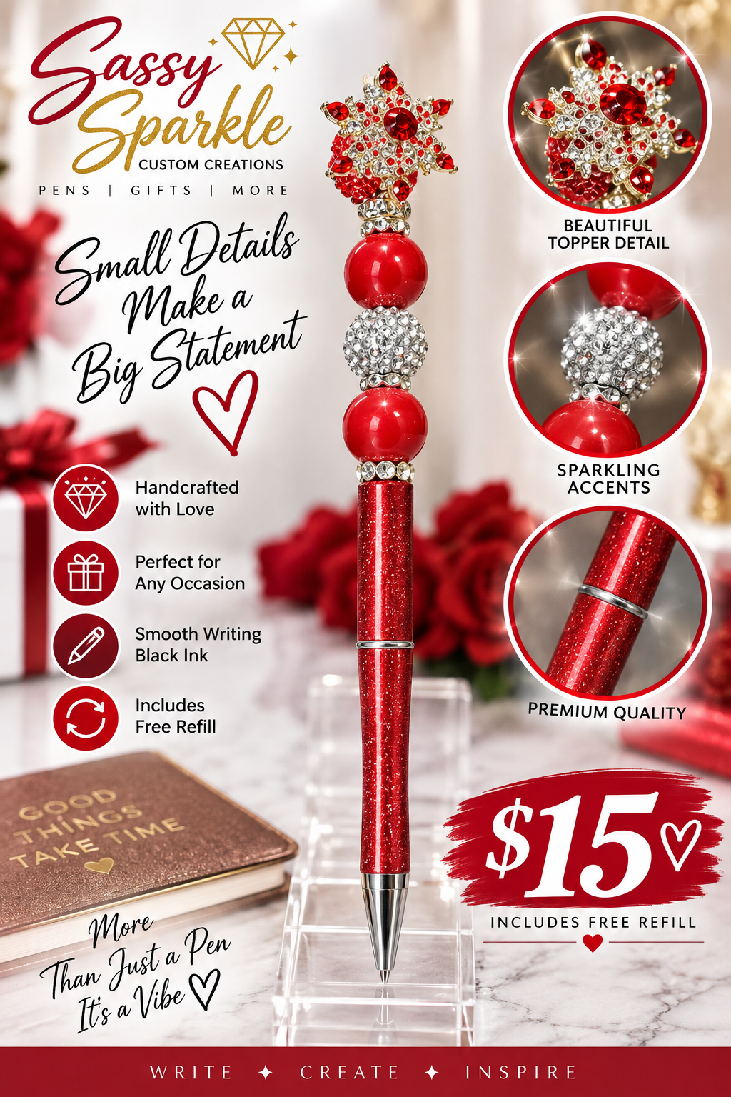 Red Royal Sparkle