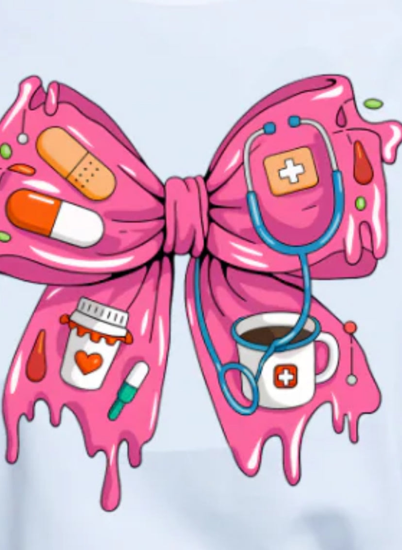 Bow Ribbon Nurse