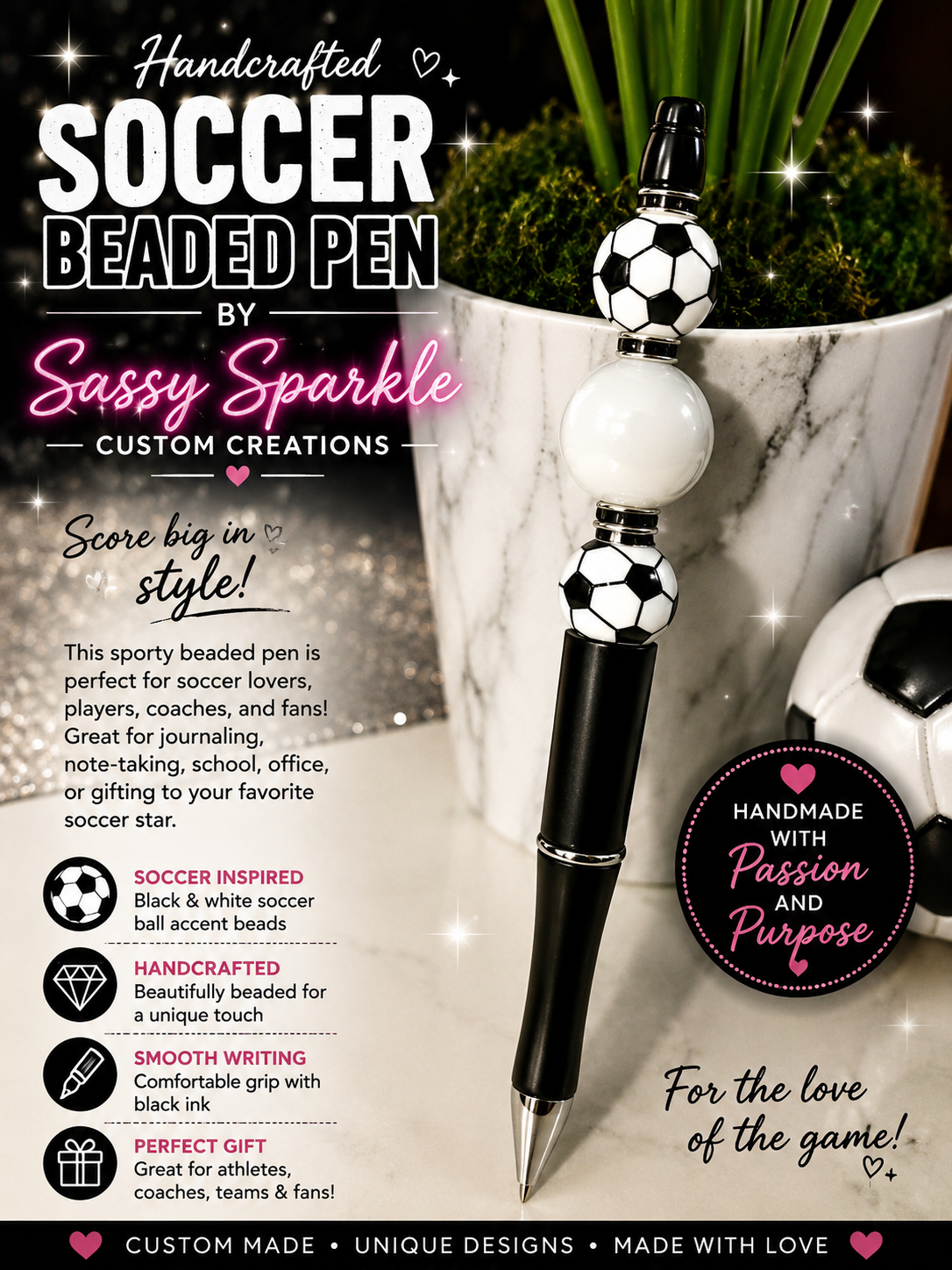 ⚽ Soccer Ball Pen