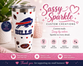 Buffalo Bills 30oz Stainless Steel Tumbler
